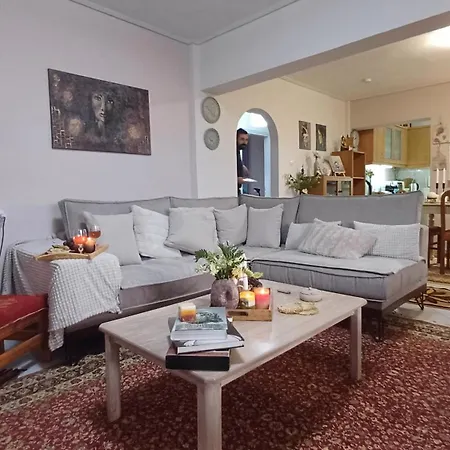 Cozy γωνιά στο χωριό Apartment Lianokladhion