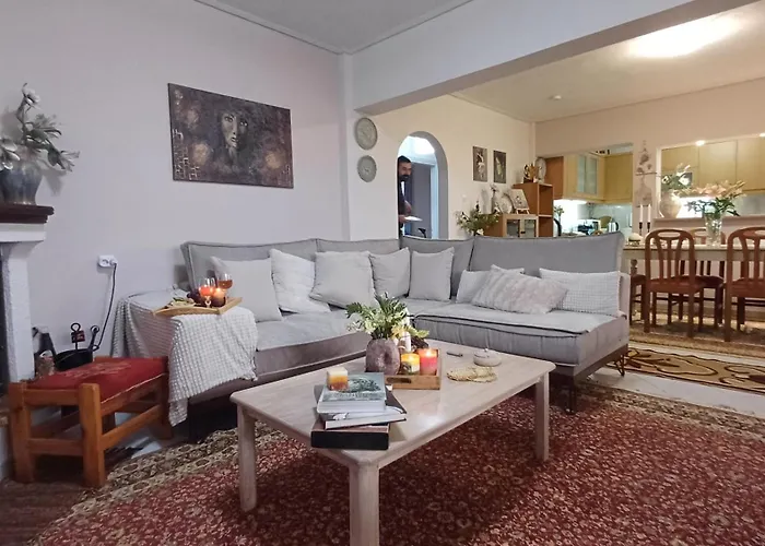 Cozy Γωνιά Στο Χωριό Appartamento Lianokladhion