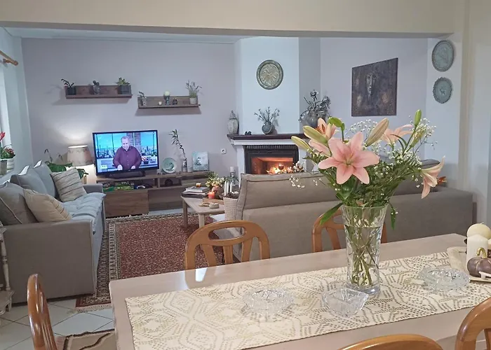 Appartamento Cozy Γωνιά Στο Χωριό Lianokladhion